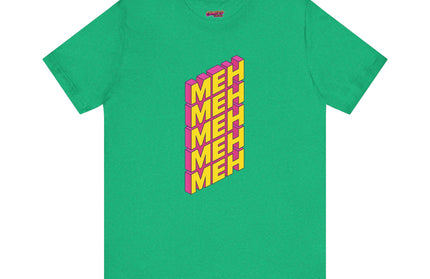 Meh 3D Block Stack T-Shirt
