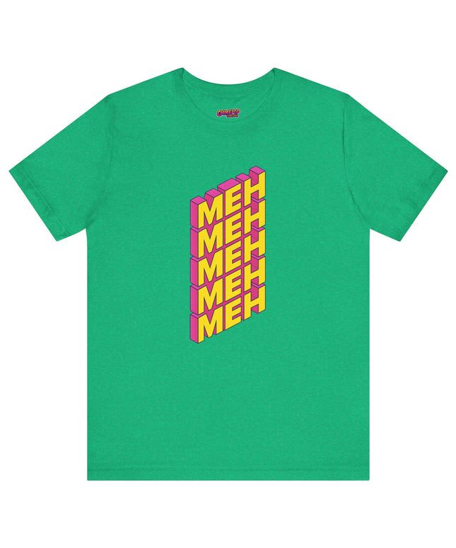 Meh 3D Block Stack T-Shirt