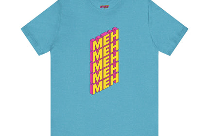 Meh 3D Block Stack T-Shirt