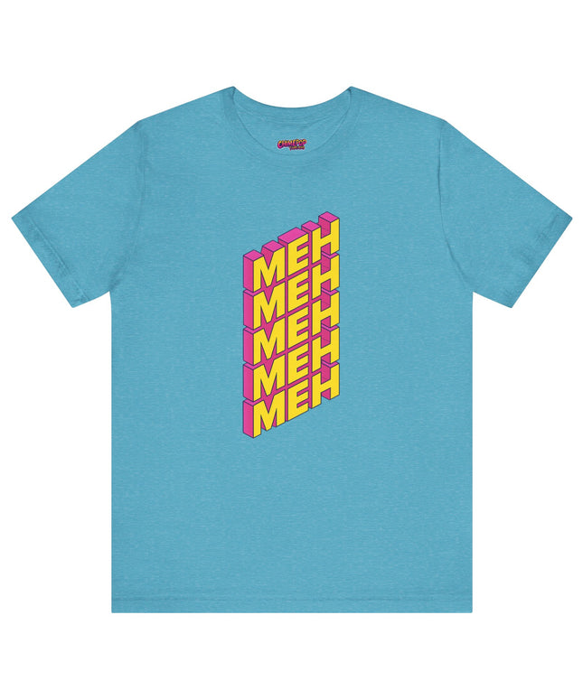 Meh 3D Block Stack T-Shirt