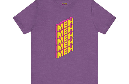 Meh 3D Block Stack T-Shirt