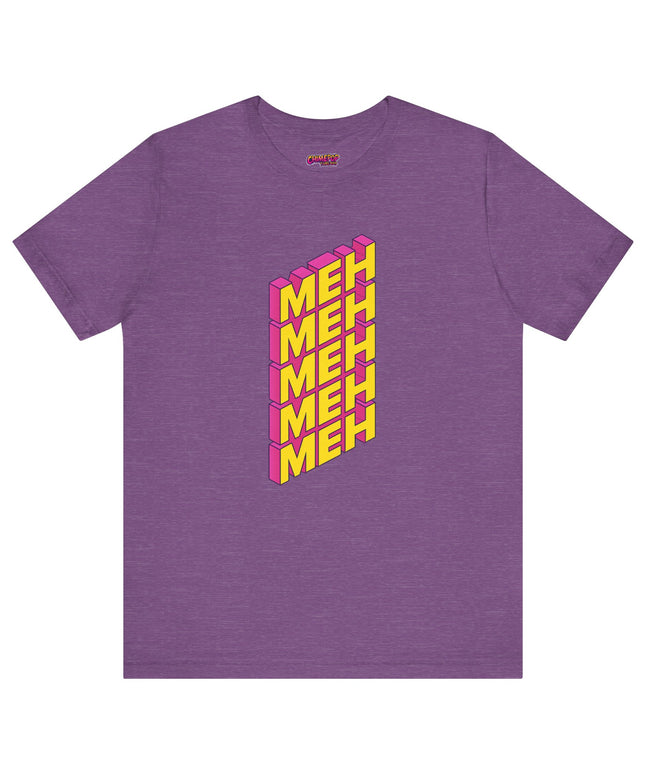 Meh 3D Block Stack T-Shirt