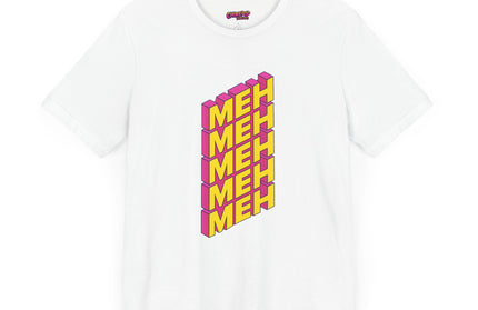 Meh 3D Block Stack T-Shirt