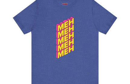 Meh 3D Block Stack T-Shirt