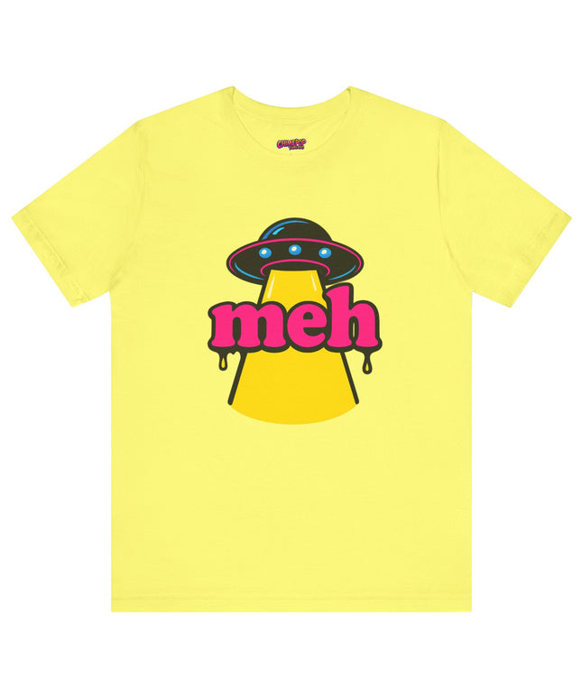Meh Alien Abduction Beam Up T-Shirt
