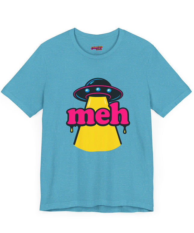 Meh Alien Abduction Beam Up T-Shirt