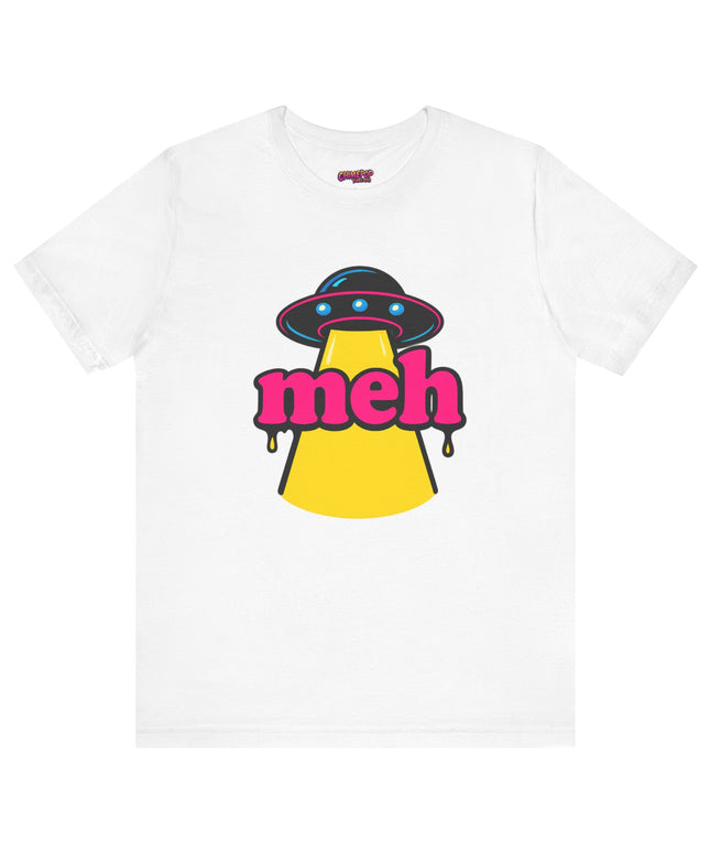 Meh Alien Abduction Beam Up T-Shirt