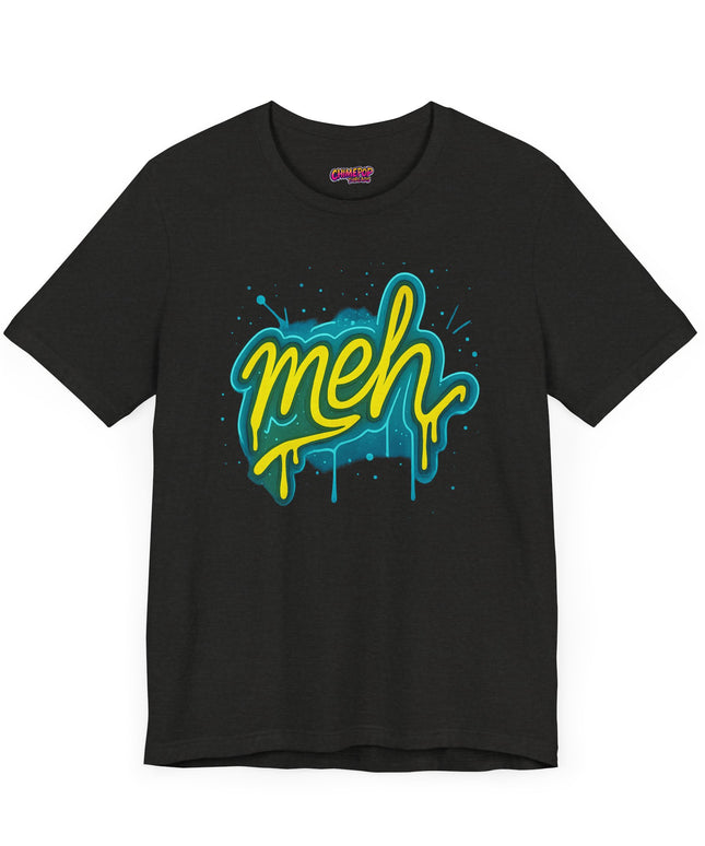 Meh Graffiti Drip T-Shirt