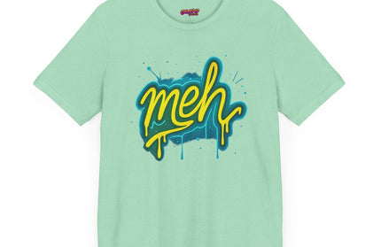 Meh Graffiti Drip T-Shirt