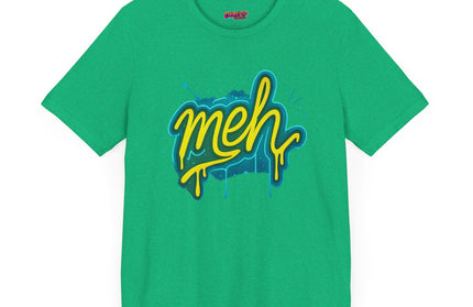 Meh Graffiti Drip T-Shirt