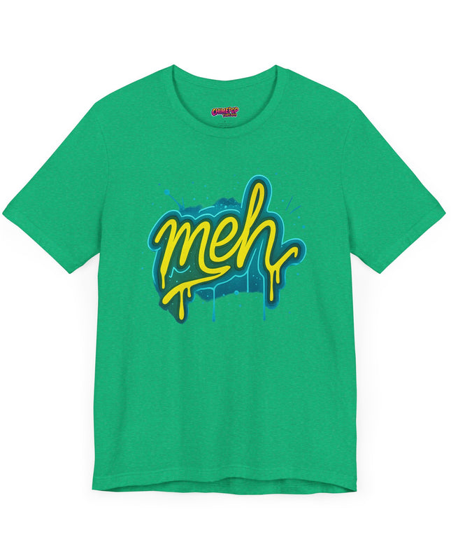 Meh Graffiti Drip T-Shirt