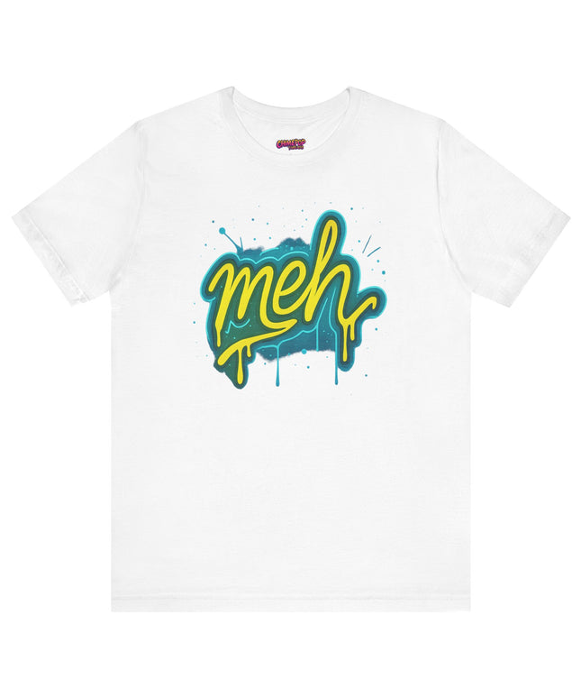 Meh Graffiti Drip T-Shirt
