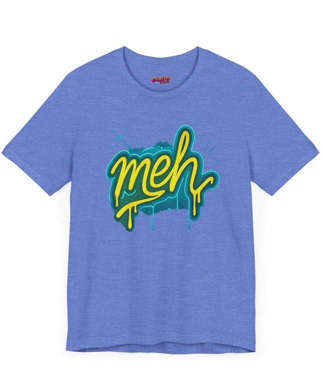 Meh Graffiti Drip T-Shirt