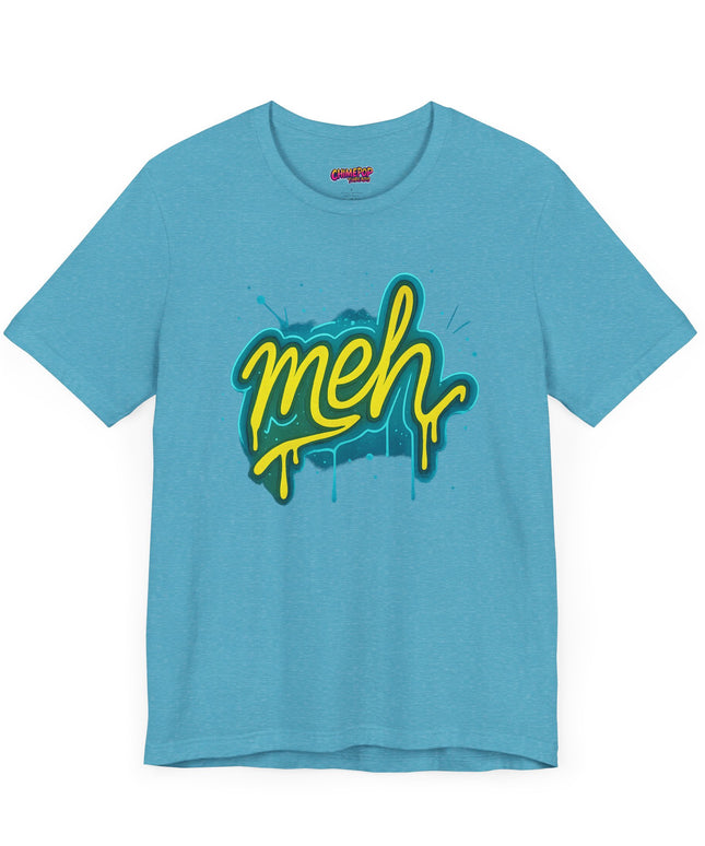 Meh Graffiti Drip T-Shirt