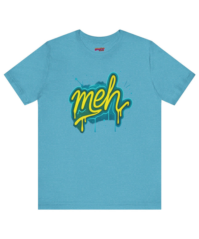 Meh Graffiti Drip T-Shirt