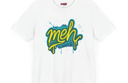 Meh Graffiti Drip T-Shirt