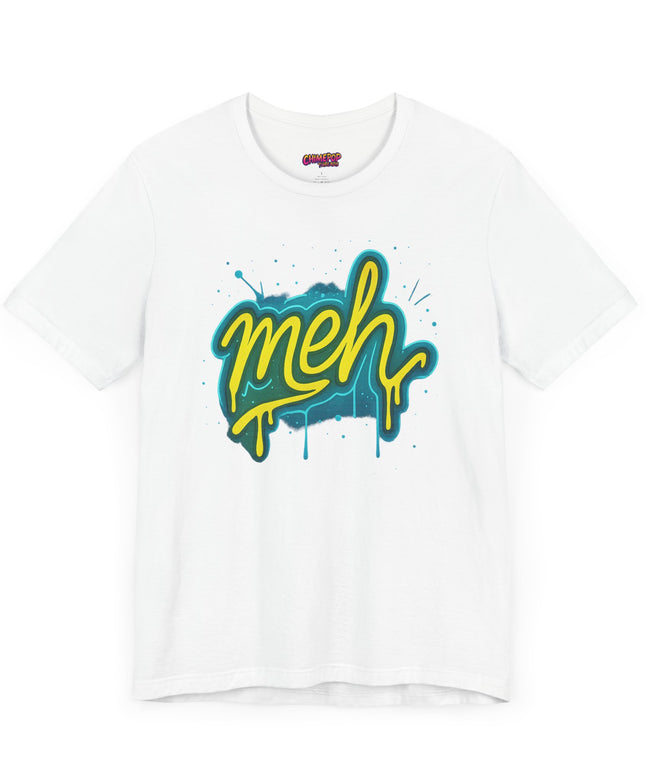 Meh Graffiti Drip T-Shirt