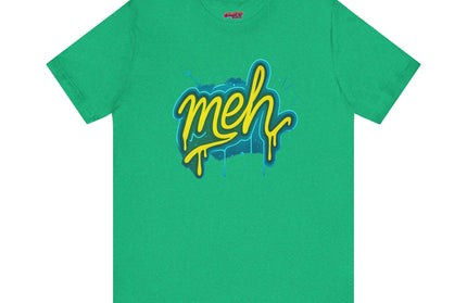 Meh Graffiti Drip T-Shirt