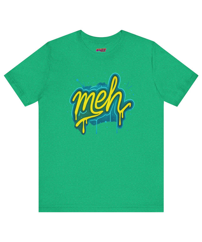 Meh Graffiti Drip T-Shirt