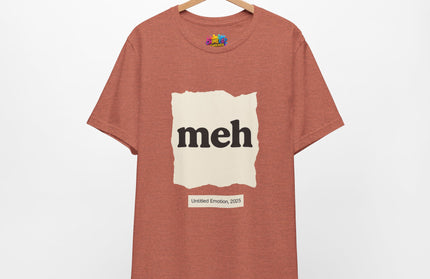 Meh Minimalistic Gallery Print Tee 2025 Edition T-Shirt