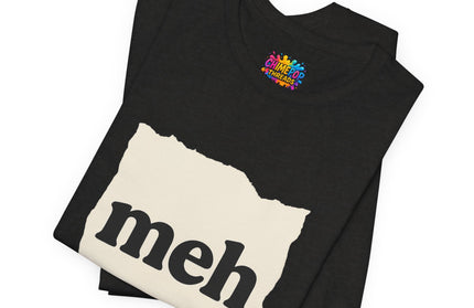 Meh Minimalistic Gallery Print Tee 2025 Edition T-Shirt