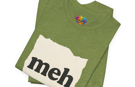 Meh Minimalistic Gallery Print Tee 2025 Edition T-Shirt