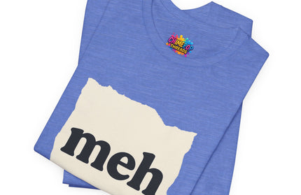 Meh Minimalistic Gallery Print Tee 2025 Edition T-Shirt