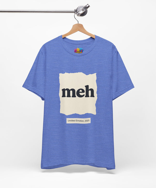 Meh Minimalistic Gallery Print Tee 2025 Edition T-Shirt