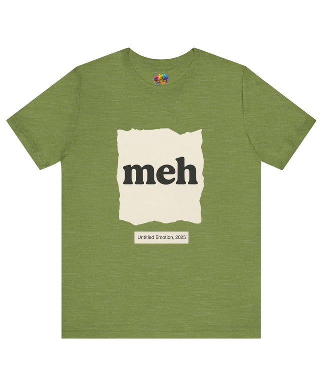 Meh Minimalistic Gallery Print Tee 2025 Edition T-Shirt