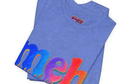 Meh Rainbow Crayon Melt T-Shirt