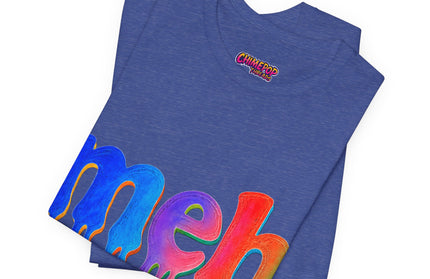 Meh Rainbow Crayon Melt T-Shirt