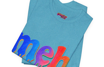 Meh Rainbow Crayon Melt T-Shirt