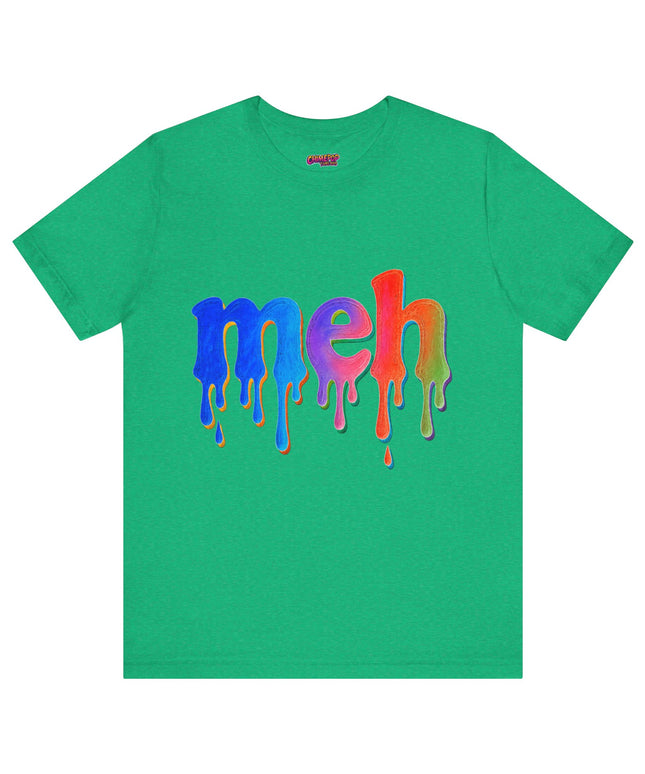 Meh Rainbow Crayon Melt T-Shirt