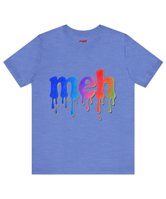 Meh Rainbow Crayon Melt T-Shirt