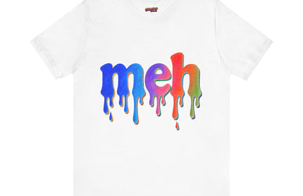 Meh Rainbow Crayon Melt T-Shirt