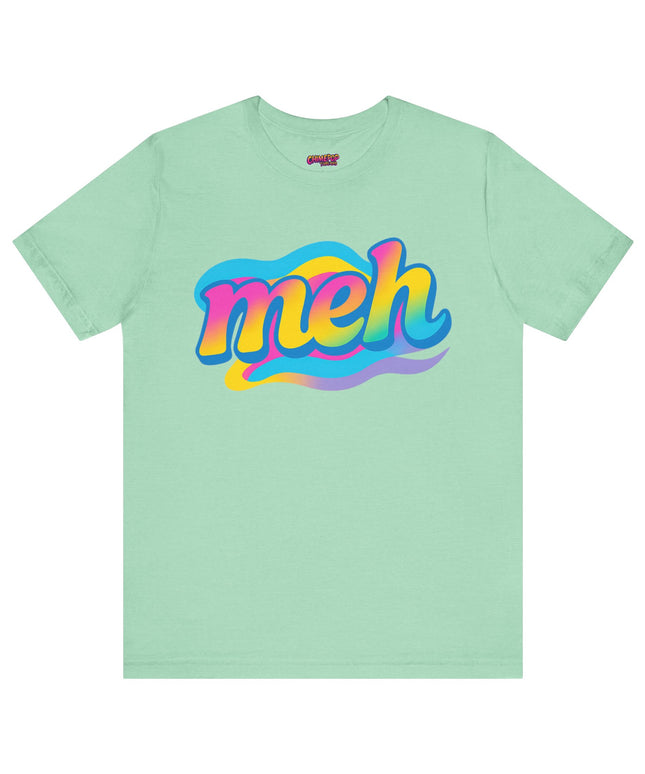 Meh Rainbow Swirl Edition T-Shirt