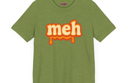 Meh Retro Drip Orange T-Shirt