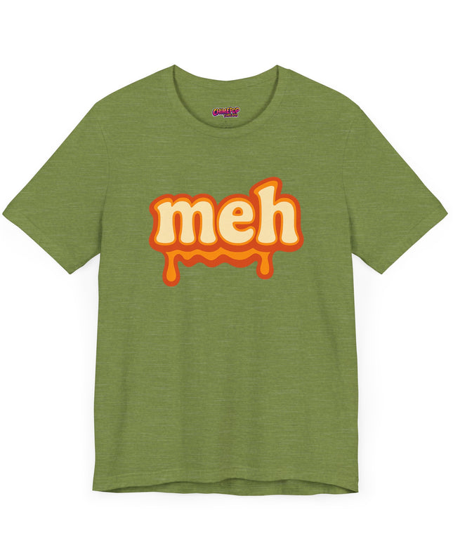 Meh Retro Drip Orange T-Shirt