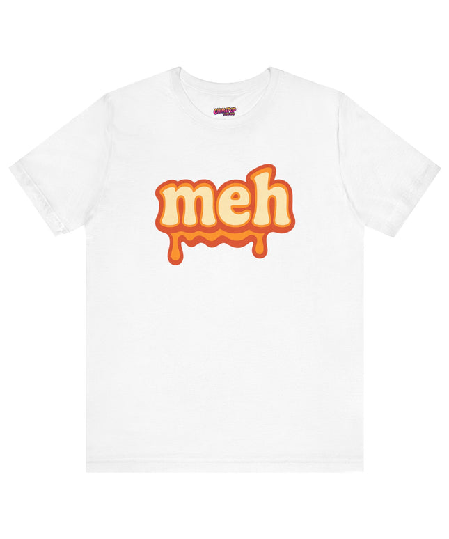 Meh Retro Drip Orange T-Shirt