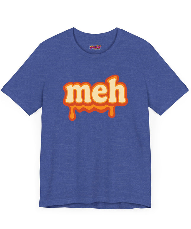 Meh Retro Drip Orange T-Shirt