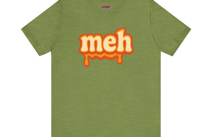 Meh Retro Drip Orange T-Shirt