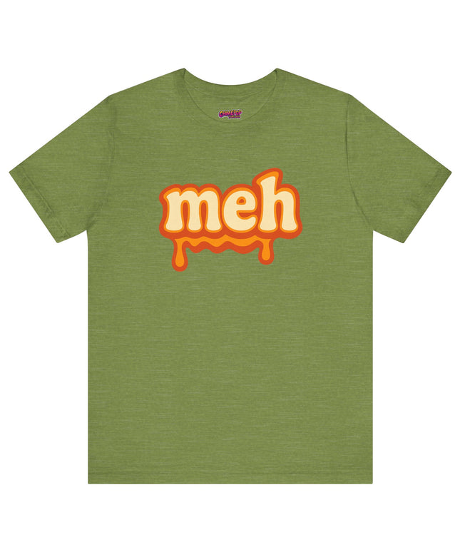 Meh Retro Drip Orange T-Shirt