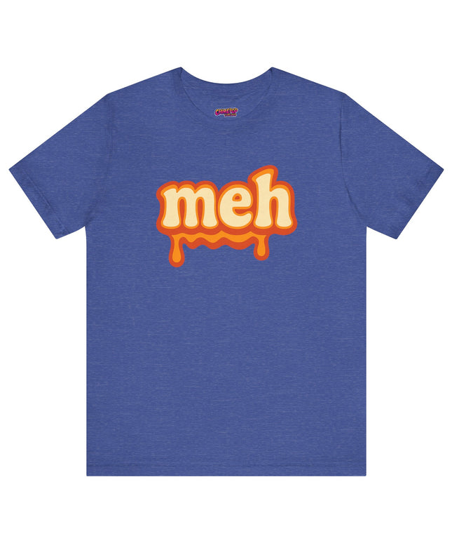 Meh Retro Drip Orange T-Shirt