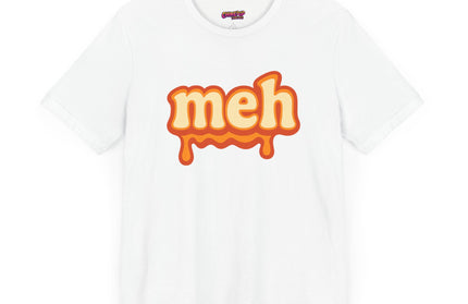 Meh Retro Drip Orange T-Shirt