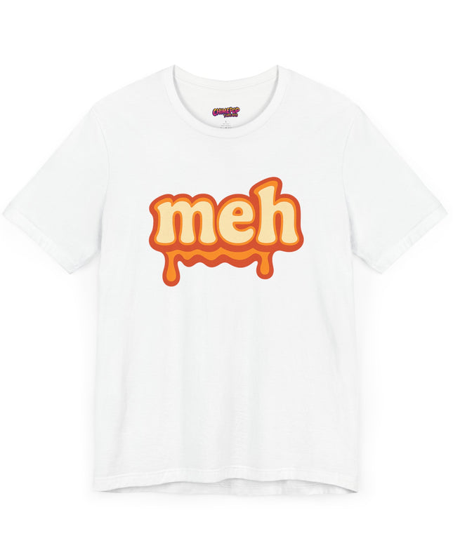 Meh Retro Drip Orange T-Shirt