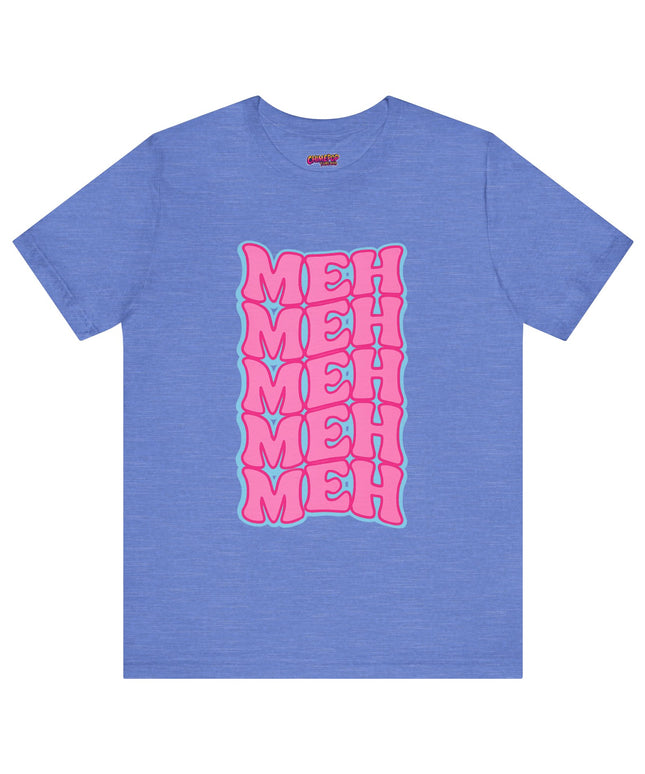 Meh Wavy Stack Pink T-Shirt