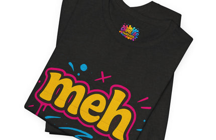Meh Yellow Graffiti Pop T-Shirt