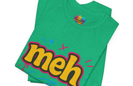 Meh Yellow Graffiti Pop T-Shirt