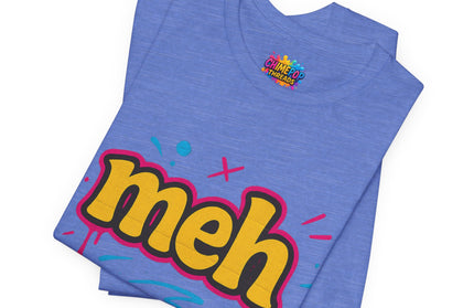 Meh Yellow Graffiti Pop T-Shirt