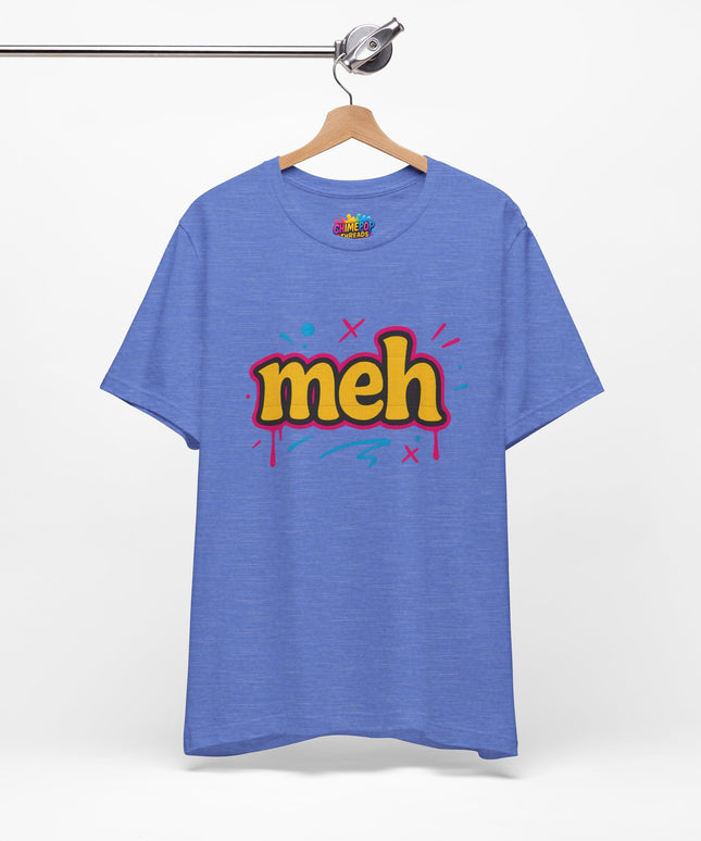 Meh Yellow Graffiti Pop T-Shirt